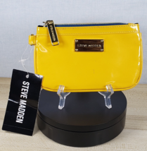 Steve Madden Small Wristlet Yellow Wallet #M0181920 - $24.75
