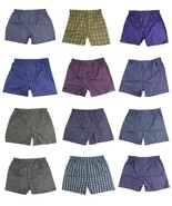 Men&#39;s King Pack Of 12 Assorted Plaid Boxer Underwear Multi-Colors M301 - $45.12 CAD