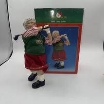 Kurt Adler Fabriche™ Mrs. Claus Golfing 9.5&quot; Figurine Christmas - £15.58 GBP