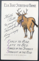 1907 Elks That Stayed At Home w/Rope Tail Lodge Philadelphia Convention ... - $13.99