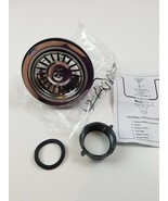 Stainless Steel Kitchen Sink Drain with Removable Strainer New Farmhouse... - €6,72 EUR
