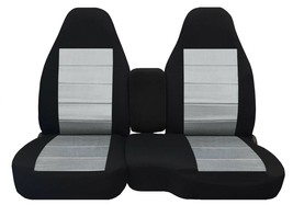 Front Set Car Seat Covers Fits Chevy Colorado 2004-2012 60/40 Highback - $109.99