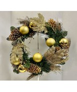 24&quot; National Tree Company LIT Christmas Wreath w/ Mixed Decorations &amp; LE... - $1,044.27 MXN