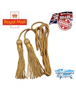 Banner/Standard &quot;3 meter Cord&quot; &amp; &quot;20 CM&quot; Tassles Bullion Gold Tassels Ch... - €18,50 EUR