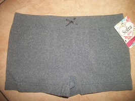 girls underwear Sofra brand boyfriend style underwear Gray and size L/XL nwt - £11.88 GBP