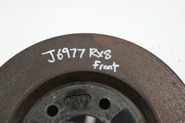 2004-2008 MAZDA RX-8 RX8 FRONT ROTOR SET LEFT AND RIGHT SIDES J6977 image 11
