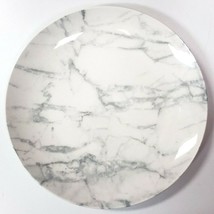 Set of Four (4) Royal Norfolk ~ Gray Marble ~ 10.5&quot; Stoneware Dinner Pla... - $37.40