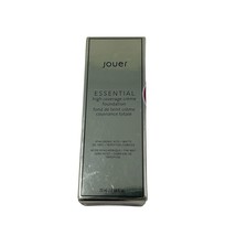 Jouer Essential High Coverage Crème Foundation Chestnut .68oz NIB - $20.34
