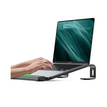 Ergonomic Laptop Stand For Desk, Adjustable Height Ergonomic Computer Stand, Alu - £25.13 GBP