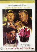 La Traversee De Paris (Louis De Funes, Bourvil, Jean Gabin) ,R2 Dvd Only French - £15.67 GBP