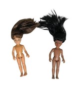 Remco Babysitters Club Dolls Kids Jenny And Becca Lot of 2 Naked Vintage... - $20.04