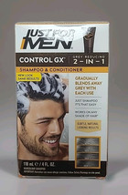 Just For Men CONTROL GX Grey Reducing 2 in 1 Shampoo &amp;  Conditioner 4 Oz. NIB - $9.49