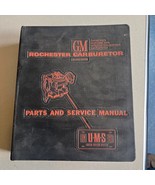 GM ROCHESTER CARBURETOR PARTS AND SERVICE MANUAL 1930 - 1960 ORIGINAL BI... - $3,022.09 MXN