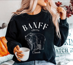 Banff Alberta Sweatshirt, Vintage Women&#39;s Alberta Crewneck, Unisex Banff... - £34.83 GBP