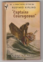 Captains Courageous by Rudyard Kipling 1946 1st bantam excellent copy - £11.77 GBP