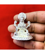 925 Sterling Silver Idols, Solid Silver Lakshmi Idol, Divine Pooja Article - $415.00