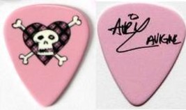 Avril Lavigne Signature Pink Guitar Pick Plectrum Two Sided  - £3.72 GBP