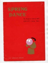 1959 Kokusai&#39;s Spring Dance Souvenir Program Kokusai Theatre Asakusa Tok... - £14.01 GBP