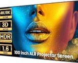 100 Inch Alr Projector Screen, 1.6 Gain Ambient Light Rejecting Projecti... - $370.99