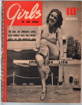 Girls In The News #2 10/1939- Earl &amp; Peggy Moran-cheesecake-spicy pix-VG - £53.97 GBP
