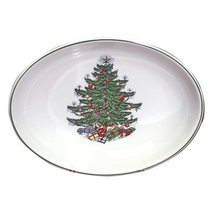Original Christmas Tree Traditional Oval Vegetable Bowl - $91.20
