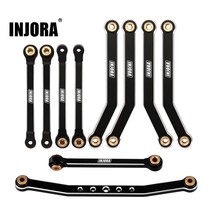 INJORA CNC Aluminium High Clearance Chassis Links Steering Set for 1/24 RC Crawl - £23.60 GBP