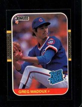 1987 Donruss #36 Greg Maddux Nm (Rc) Cubs Hof Id: 249689 - £6.98 GBP
