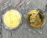 2PCS Gold coin Commemorative Coin Gold Plated Coin - $23.75