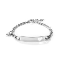 Love Titanium Steel Bracelet Personality Glossy Curved Brand Hollow Love Bracele - $14.00