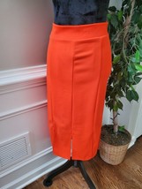 Ashley Stewart Women&#39;s  Orange Polyester Top (20W) &amp; Skirt ( 18W) 2 Piec... - $69.00