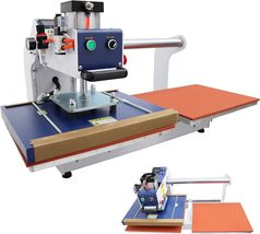 16x20in Double Station Pneumatic Heat Press Machine High Pressure 110V 3KW  - £1,089.48 GBP