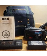 RCA AutoShot Palmcorder/Camcorder CC6151 Bundle Not Tested PLEASE READ &amp;... - £35.17 GBP
