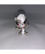 LPS LITTLEST PET SHOP HASBRO LPS GREY WHITE SKUNK 3845 PEPPER CLARK - $10.24 CAD
