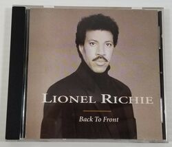 Back to Front by Lionel Richie (CD, May 1992, Motown) - $3.95