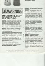 Printed Instructions Manual for Honeywell 360 Surround Heat Heater HHF360 HHF370 - £15.60 GBP