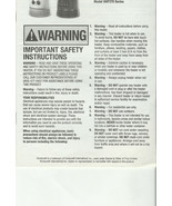 Printed Instructions Manual for Honeywell 360 Surround Heat Heater HHF36... - €19,95 EUR