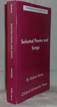 Robert Burns Selected Poems And Songs First Edition Oxford Uncorrected Proof - £14.14 GBP