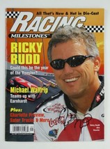 Ricky Rudd Signed May 2001 Racing Milestones Magazine Autographed - £15.81 GBP