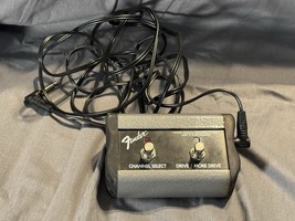 Fender 2-Button Footswitch Channel Select &amp; Drive/More Drive w/ Cable - $367.13 MXN