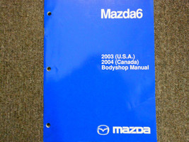 2003 Mazda 6 Mazda6 Bodyshop Servizio Riparazione Shop Manuale Fabbrica ... - $59.94