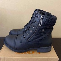 GLOBALWIN Ankle Boots for Women Combat Boots Womens - $31.18