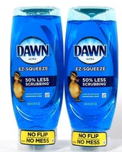 2 Bottles Dawn Ultra 14.7 Oz Ez Squeeze Less Scrubbing Dishwashing Liquid - $24.99