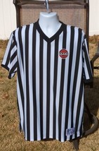 IAABO Basketball Jersey Referee Shirt Honig Whistle Stop Men Size XXL Vi... - $49.49