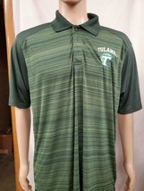 Champion Elite Men&#39;s Tulane Polo Shirt Assorted Sizes #496 - £7.98 GBP