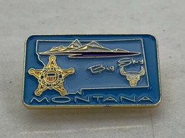 United States Secret Service Montana Big Sky Police Lapel Pin - £35.50 GBP
