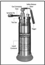 Mini Cryo Model Delta Cryosurgery 300 ml Liquid Nitrogen Cryo Excellent ... - £189.92 GBP