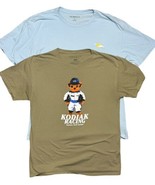 PacSun Lot 2 Shirts Mens Medium Kodiak Racing Bear Short Sleeved Graphic... - $331.94 MXN
