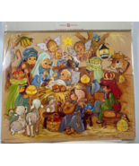 Vtg 1983 American Greetings Elena Christmas Advent Calendar Nativity Manger - $571.59 MXN