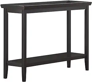 Ledgewood Console Shelf Table, Black - £197.34 GBP