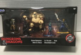 Jada Toys Dungeons &amp; Dragons 1.65&quot;&quot; Die-cast Metal Collectible Figures 5 Pack - £12.59 GBP